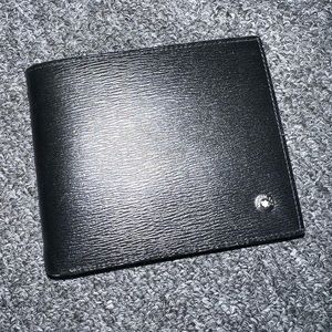 Montblanc Black Cowskin Leather Wallet